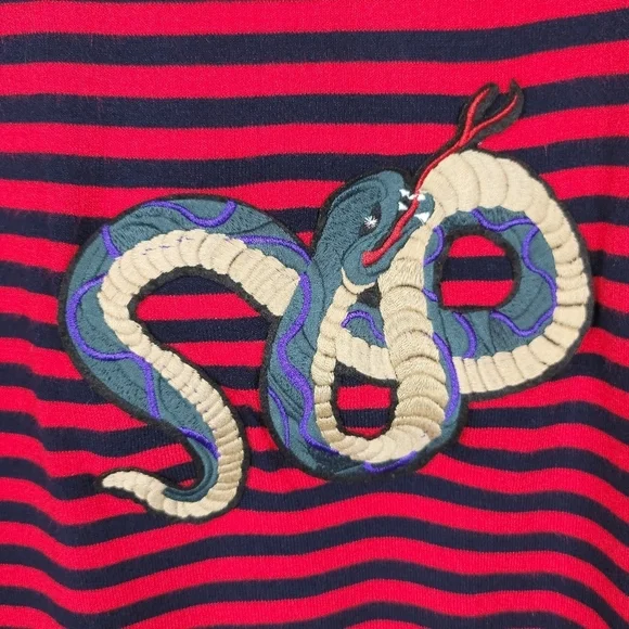 Akep Striped Snake Sweater NWT - Picture 4 of 9